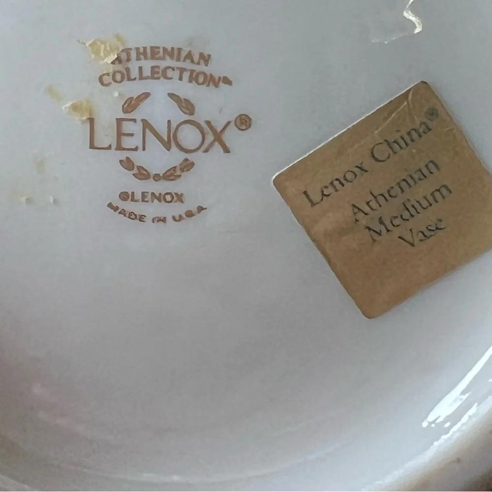 Vintage Lenox Athenian Vase | Neoclassical Acanthus & Palmette Relief
